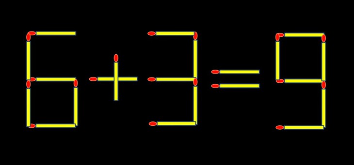 Thử tài IQ: Di chuyển một que diêm để 26+8=5 thành phép tính đúng - Ảnh 1.