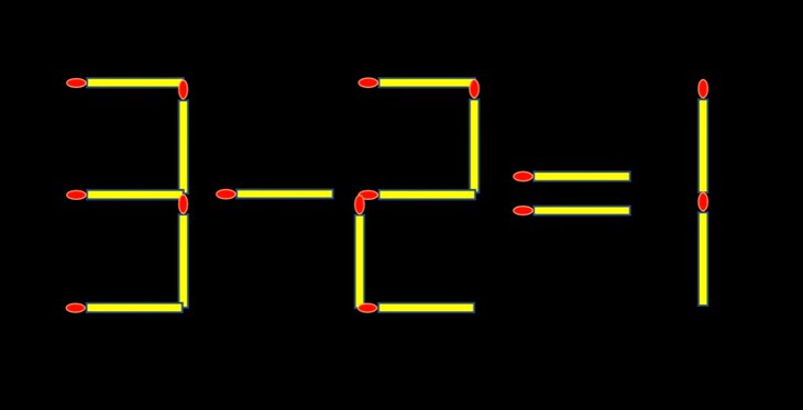 Thử tài IQ: Di chuyển một que diêm để 26+8=5 thành phép tính đúng - Ảnh 1.