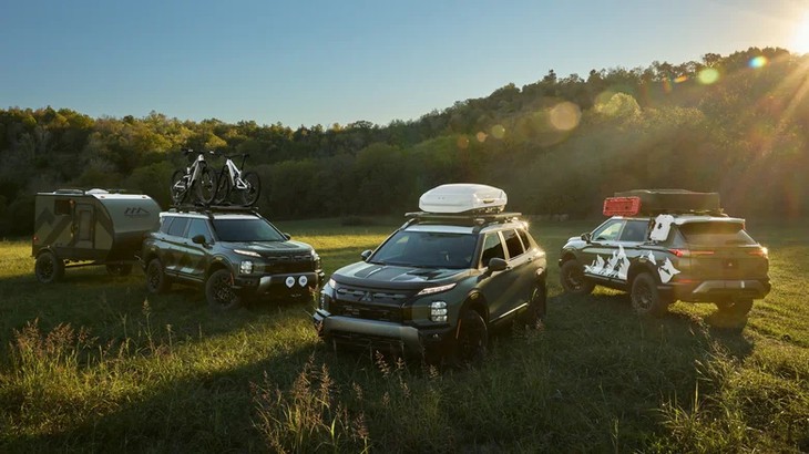 Mitsubishi Outlander có bản địa hình mới: Ngoại hình hầm hố, nâng gầm, thêm chế độ vượt đá - Ảnh 1.