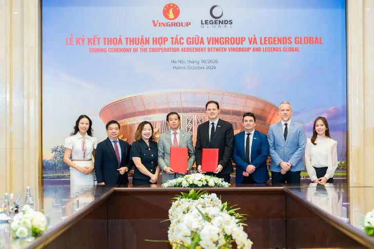 Vingoup và Legends Global công bố quan hệ đối tác chiến lược về SVĐ VinFast - Trống Đồng - Ảnh 1.