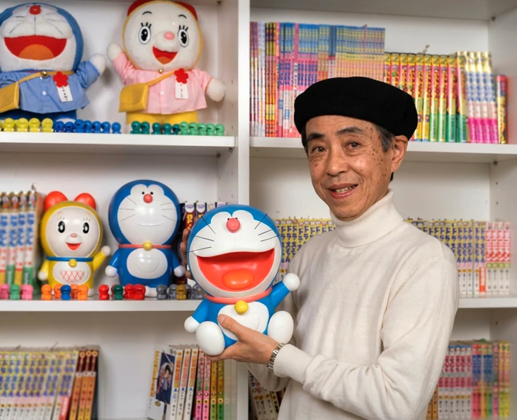 Cha đẻ Doraemon đã làm gì cho trẻ em Việt Nam trước khi ông mất? - Ảnh 1.
