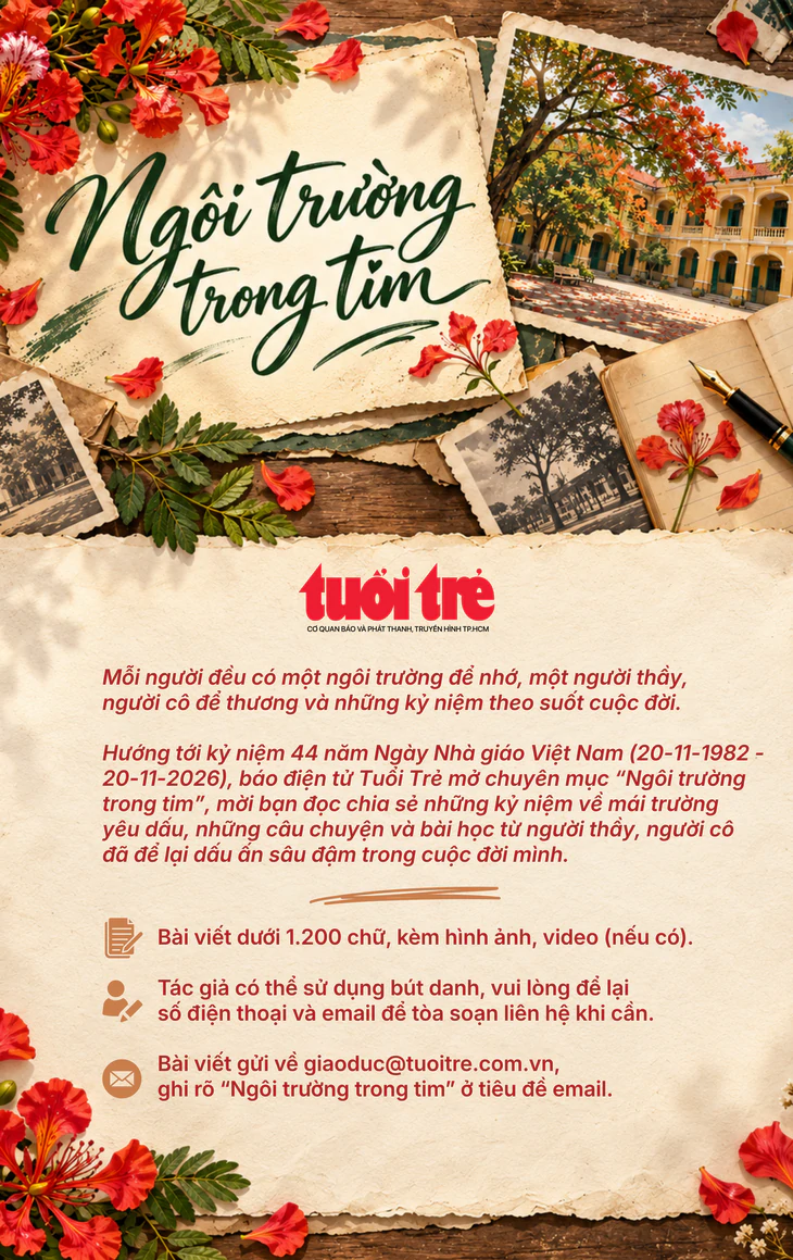 Ngôi trường trong tim tôi: Bạn còn nhớ mái trường xưa? - Ảnh 2.