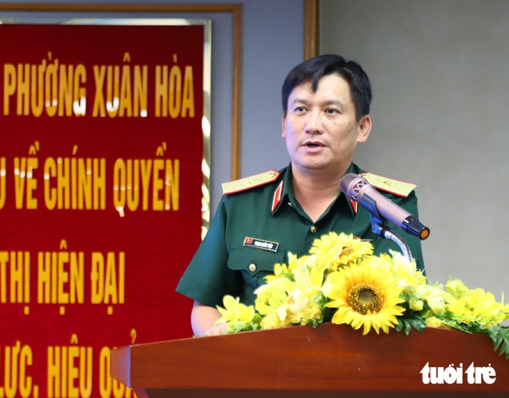Thiếu tướng Phan Quốc Việt: Diễn tập tác chiến trong khu vực phòng thủ là nhiệm vụ của cả hệ thống chính trị - Ảnh 1.