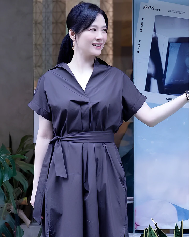 Mỹ nhân 'Giày thủy tinh' Kim Hyun Joo mặc phá cách - Ảnh 3.