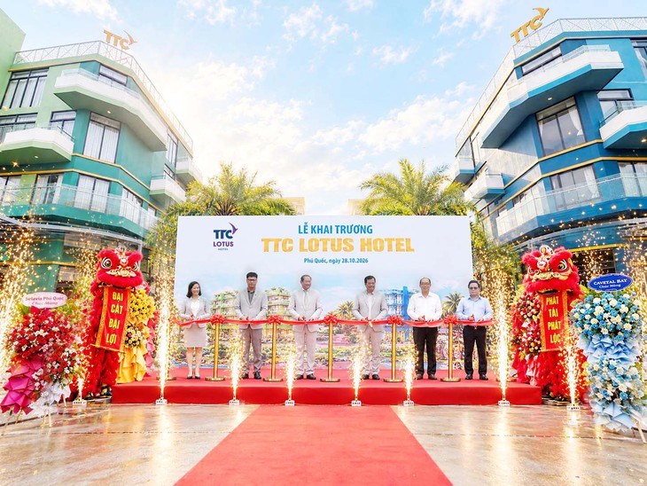 Khai trương TTC Lotus Hotel, khách sạn đầu tiên của TTC tại Phú Quốc - Ảnh 1.