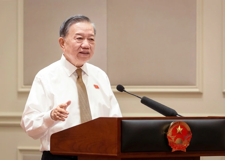 Tổng Bí thư, Chủ tịch nước Tô Lâm: Phải giữ sự liêm chính, kiểm soát quyền lực ngay trong quá trình xây dựng pháp luật - Ảnh 2.