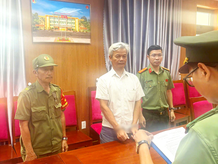 Bắt giám đốc Trung tâm Anh ngữ Thiên Lập Nhân ở Đà Nẵng - Ảnh 1.