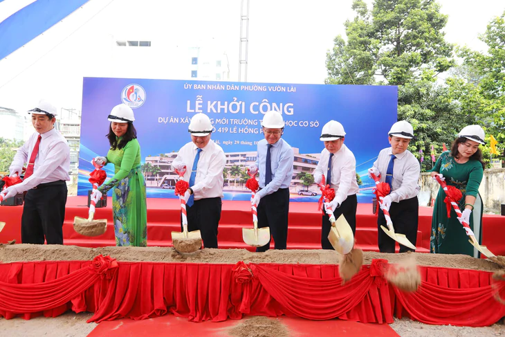 TP.HCM xây dựng thêm 1 trường THCS mới theo định hướng tiên tiến, hiện đại - Ảnh 1.