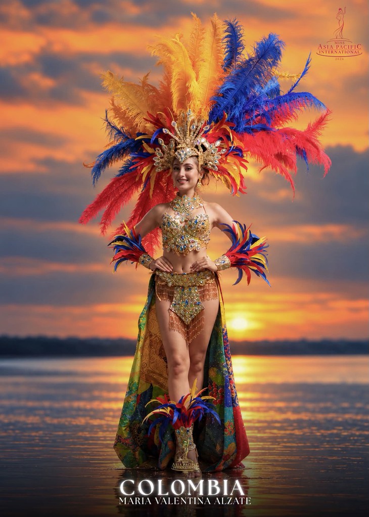 Mãn nhãn trang phục dân tộc Miss Asia Pacific International 2026, Việt Nam vắng mặt - Ảnh 12.