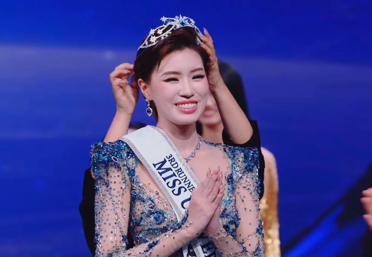 Khán giả 'cười rơi hàm' khi rapper Pháo là Á hậu 3 Miss Universe Vietnam 2026  - Ảnh 1.