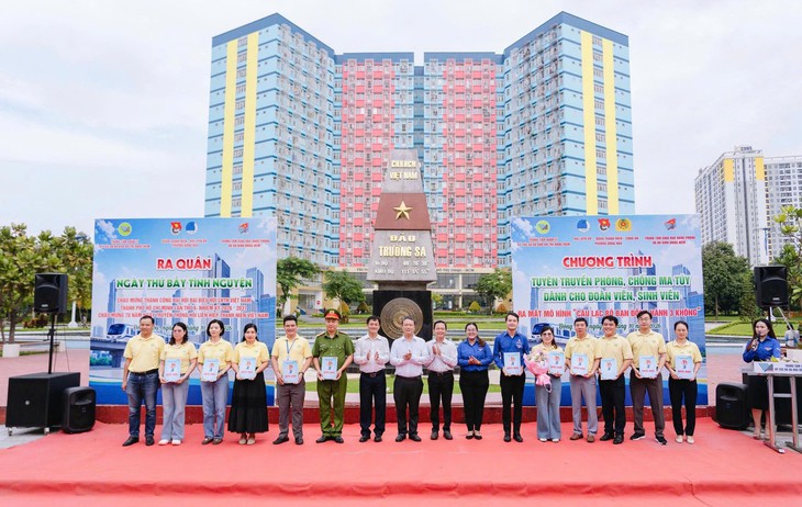 Ra mắt mô hình Bạn đồng hành 3 không trong sinh viên phòng chống ma túy - Ảnh 1.