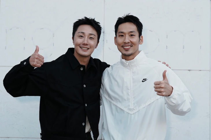 Jung Il Woo 'cạn ly' cùng Tuấn Trần khi đang quay phim ở Hàn - Ảnh 2.