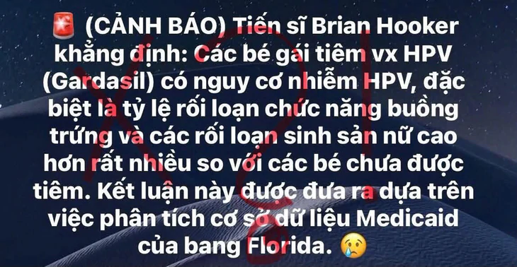 Chưa có bằng chứng cho thấy vắc xin HPV gây suy buồng trứng - Ảnh 1.