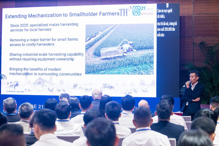 Bốn kinh nghiệm thực tiễn chăn nuôi bò sữa công nghệ cao trong điều kiện nhiệt đới Việt Nam được TH chia sẻ với quốc tế - Ảnh 1.