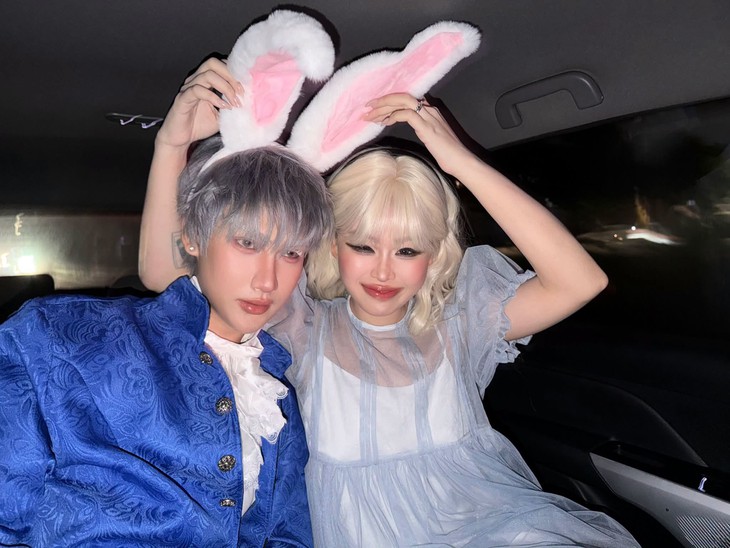 Châu Bùi rủ dàn Sao nhập ngũ chơi Halloween, Jun Phạm - Duy Khánh hóa trang cặp đôi  - Ảnh 8.