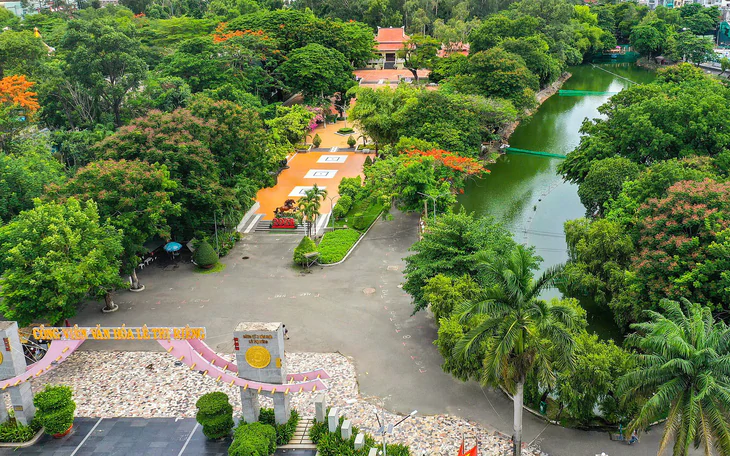 Cải tạo công viên Lê Thị Riêng thành công viên tưởng niệm: Kế hoạch hợp lòng dân - Ảnh 4.