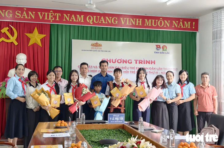 Đại biểu nhí Đắk Lắk mong đưa tiếng nói trẻ em đến nghị trường - Ảnh 4.
