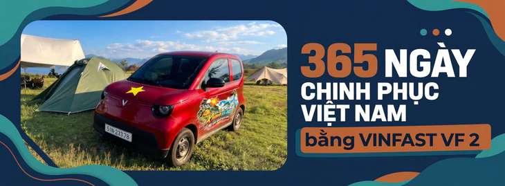 Cất Pajero Sport đem VinFast VF 2 xuyên Việt: 'Bé hạt tiêu có cái hay của bé hạt tiêu' - Ảnh 1.