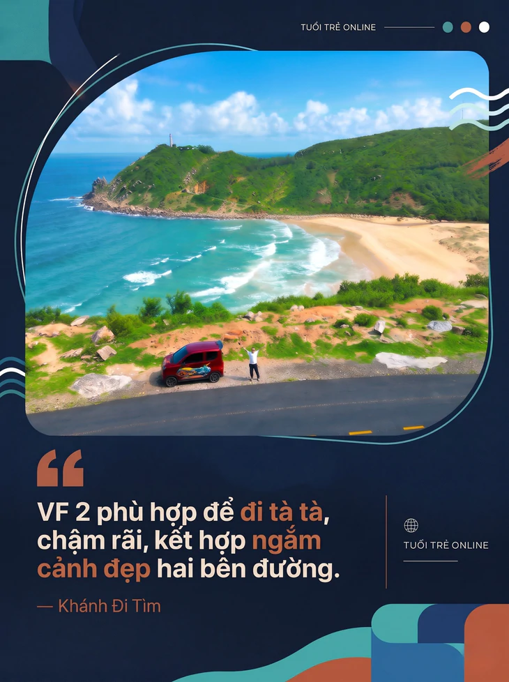 Cất Pajero Sport đem VinFast VF 2 xuyên Việt: 'Bé hạt tiêu có cái hay của bé hạt tiêu' - Ảnh 2.