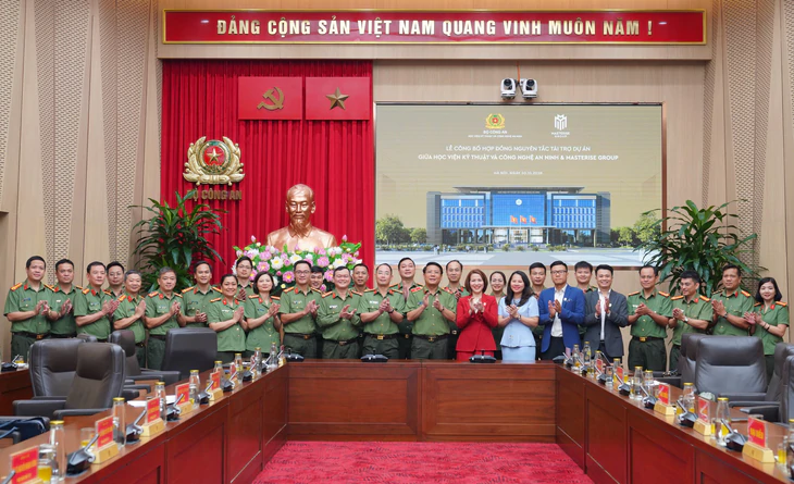 Masterise Group đồng hành phát triển cơ sở đào tạo Học viện Kỹ thuật và Công nghệ an ninh - Ảnh 1.