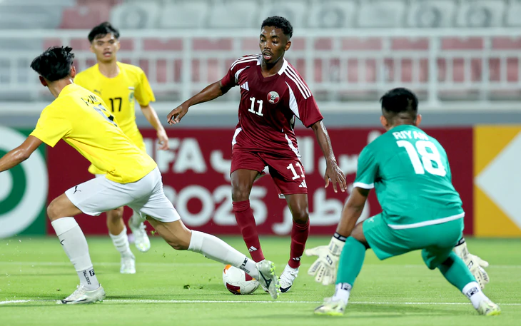 U23 Qatar công bố danh sách đối đầu U23 Việt Nam - Ảnh 1.