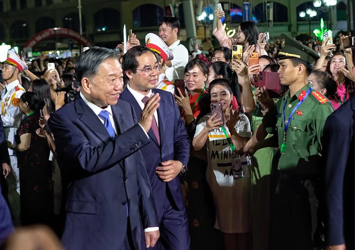 Tổng Bí thư, Chủ tịch nước Tô Lâm: Thái Nguyên cần phấn đấu là địa phương có hạ tầng đồng bộ, quản trị hiện đại - Ảnh 1.