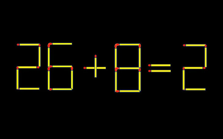 Thử tài IQ: Di chuyển một que diêm để 22-1=8 thành phép tính đúng - Ảnh 7.