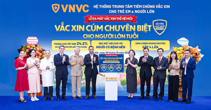 VNVC triển khai vắc xin cúm chuyên biệt, bảo vệ tốt hơn cho người từ 60 tuổi  - Ảnh 1.