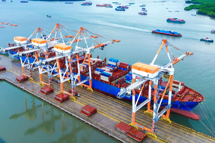 Cảng Tân Cảng - Cái Mép Thị Vải ba năm liên tiếp đạt một triệu TEU - Ảnh 1.