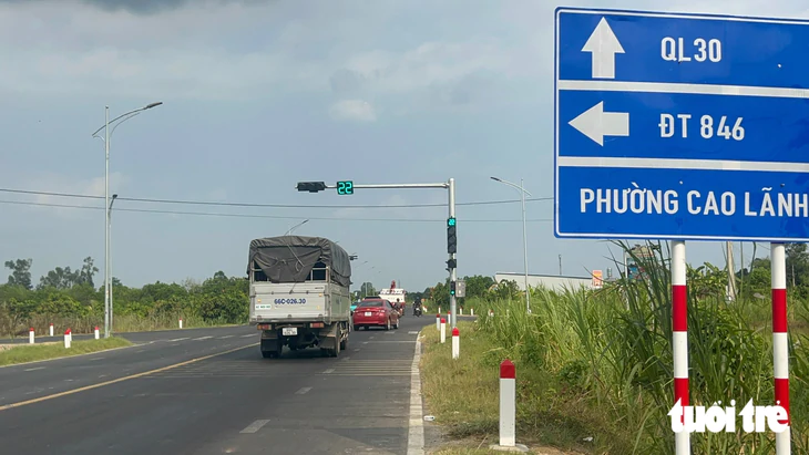 Đồng Tháp đầu tư dự án mở rộng quốc lộ 30 - Ảnh 1.