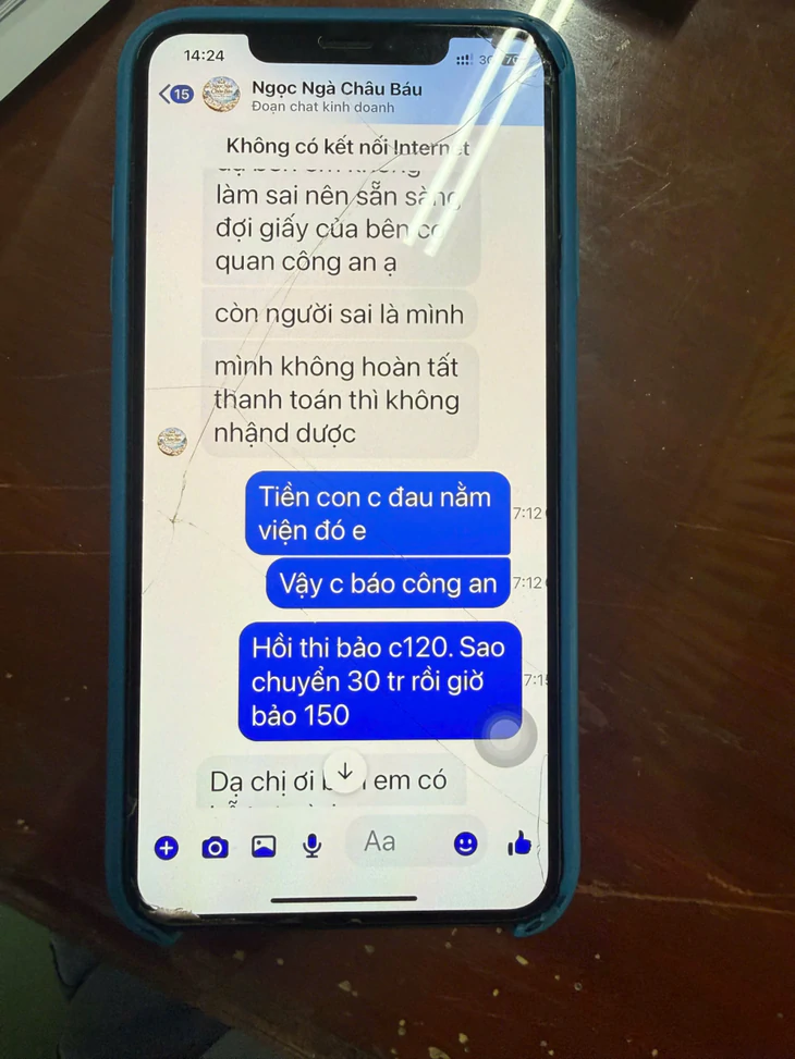 Bị lừa đảo 'mở ngọc trúng tưởng', lại suýt mất thêm tiền vì công an giả 'nhận thu hồi tiền' - Ảnh 1.
