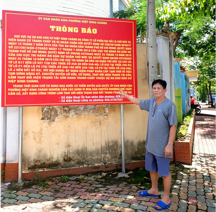 Hủy án vụ hai cựu lãnh đạo Công ty Đại Hải liên quan hàng trăm nền đất ở khu dân cư Sông Đà - Ảnh 2.