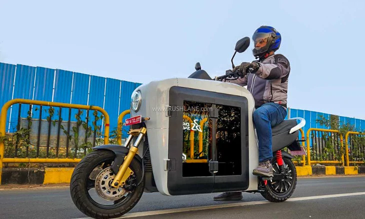 Xe máy điện có cốp lớn như ô tô, chở được 120kg hàng, chạy 150km/sạc - Ảnh 5.