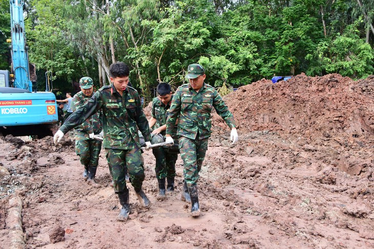 Đến ngày 4-10: Đã có 718 bộ hài cốt liệt sĩ được tìm thấy ở công viên Lê Thị Riêng - Ảnh 1.