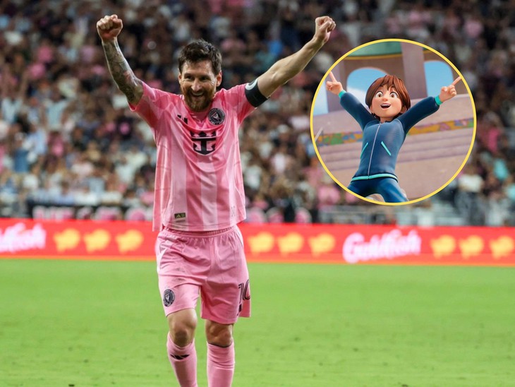 Hình tượng Messi được Disney dùng làm phim hoạt hình - Ảnh 1.