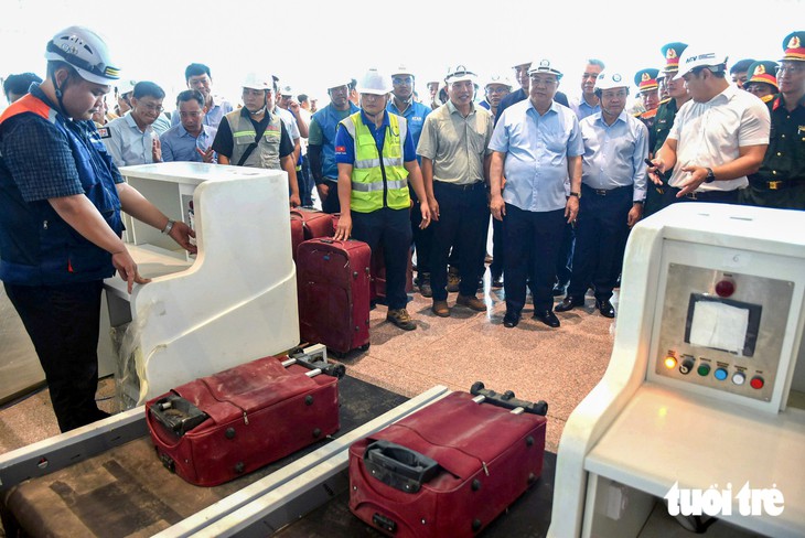 Phó thủ tướng Phạm Gia Túc kiểm tra tiến độ sân bay Long Thành - Ảnh 5.