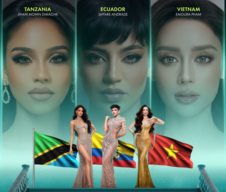 Emoura Phạm lọt top 3, tiếp tục tranh suất đặc cách vào top 20 Miss Grand International - Ảnh 2.