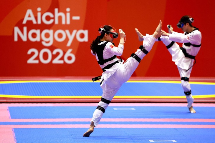 Đối kháng taekwondo Việt Nam thất bại nặng nề ở Asiad 2026 - Ảnh 1.