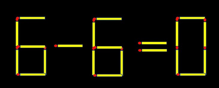 Thử tài IQ: Di chuyển một que diêm để 5-8=5 thành phép tính đúng - Ảnh 1.