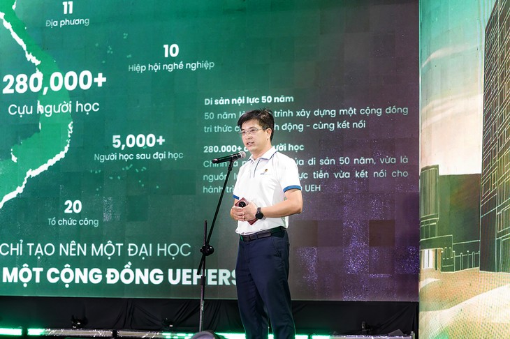 Cựu sinh viên, học viên tiếp tục đồng kiến tạo giá trị cùng UEH - Ảnh 1.