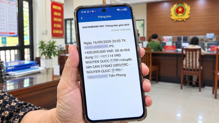 Chuyển nhầm hơn 1,3 tỉ đồng, thanh niên được người phụ nữ tốt bụng tìm cách trả lại - Ảnh 1.