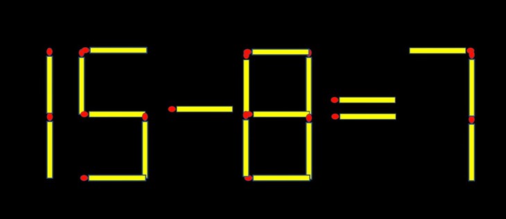Thử tài IQ: Di chuyển một que diêm để 2+8=6 thành phép tính đúng - Ảnh 1.