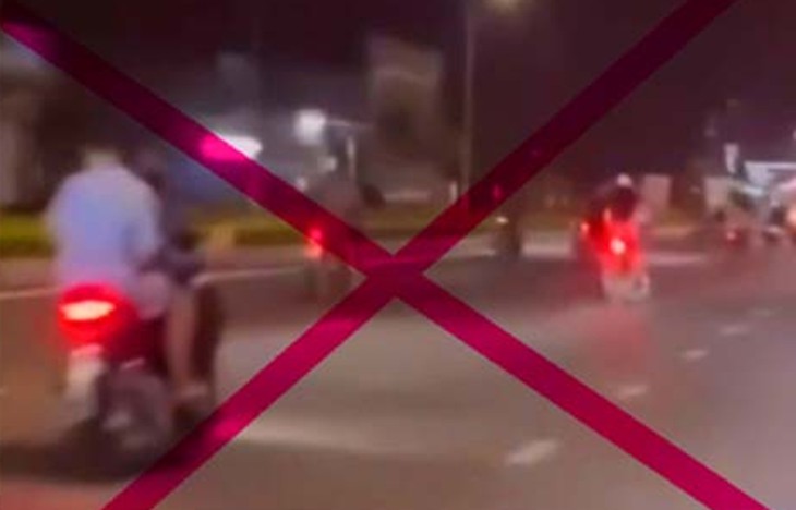Triệu tập 17 thanh, thiếu niên chạy xe máy dàn hàng, mang hung khí để tìm 'cảm giác mạnh' - Ảnh 2.