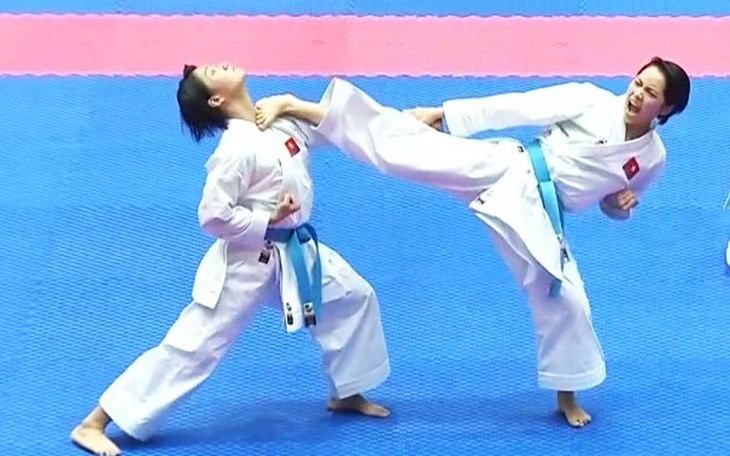 Trần Thị Cẩm Tú giành HCB Karate trẻ thế giới - Ảnh 2.