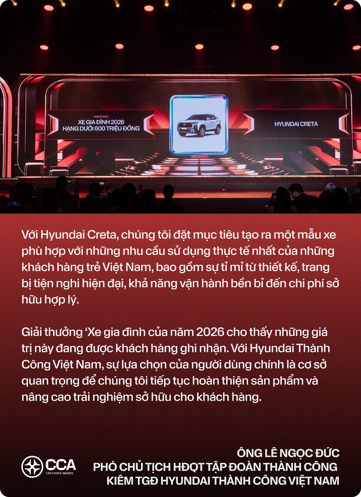 15 hạng mục giải thưởng Car Choice Awards 2026 đã tìm được người chiến thắng - Ảnh 4.