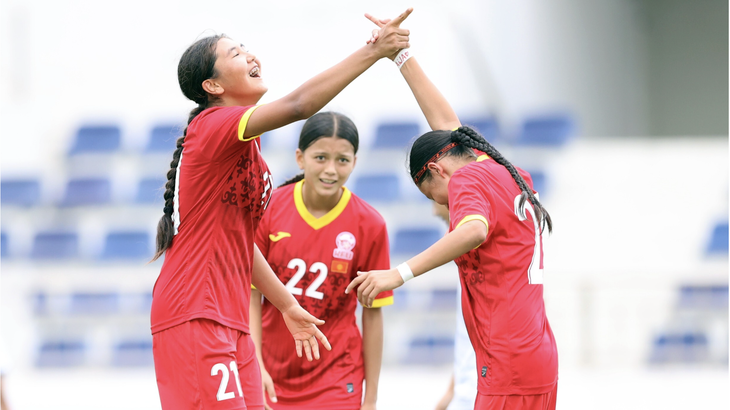 Sân Bà Rịa chứng kiến trận đấu 18-0 ở vòng loại U17 nữ châu Á - Ảnh 1.