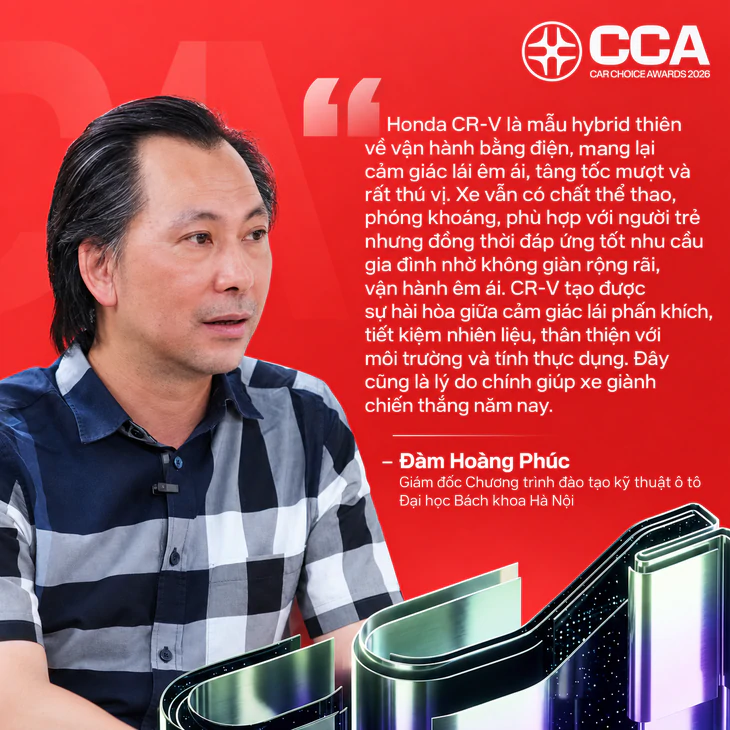 15 hạng mục giải thưởng Car Choice Awards 2026 đã tìm được người chiến thắng - Ảnh 8.