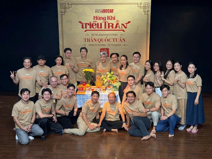 NSND Việt Anh vào vai Trần Thủ Độ trong kịch lịch sử mới của Nhà hát kịch Idecaf - Ảnh 3.