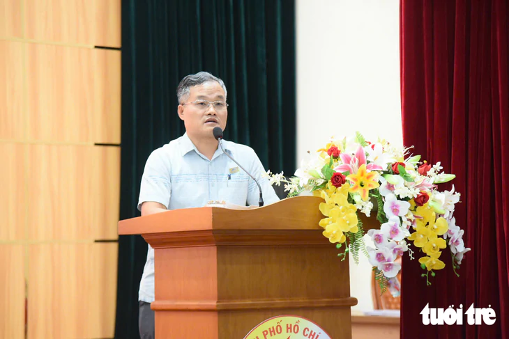 Phường Chánh Hưng thông tin thu hồi đất, lắng nghe nguyện vọng người dân bị ảnh hưởng của dự án cải tạo rạch Ông Bé - Ảnh 2.