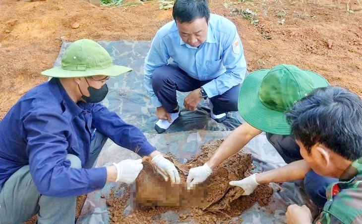 Người dân báo tin, phát hiện 2 hài cốt liệt sĩ - Ảnh 1.